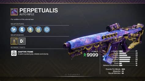 destiny 2 perpetualis god roll.